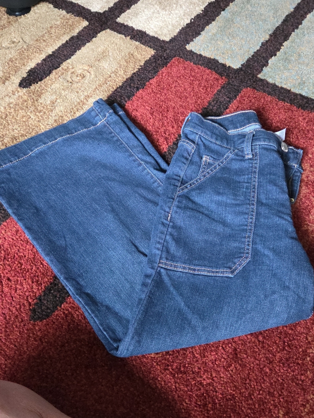 Time and Tru Women's Dark Blue Ankle Jeans